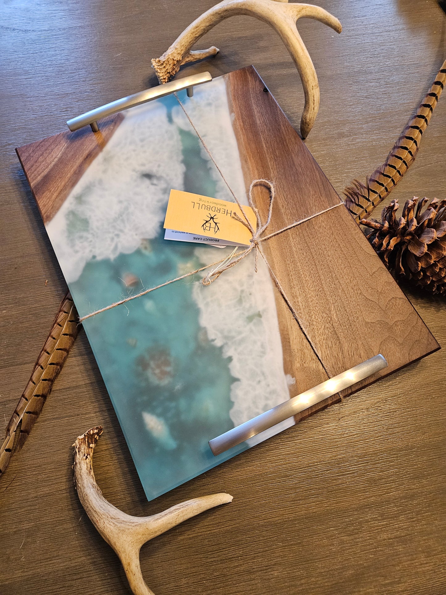 Beach Shell Serving Tray