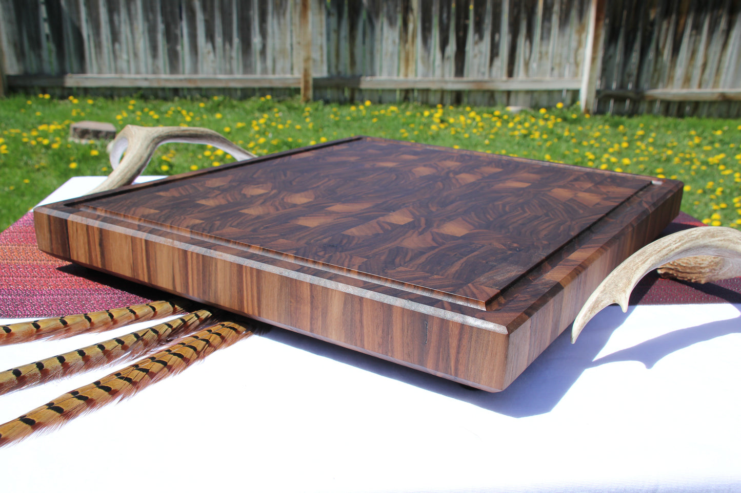 Large Walunt Butcher Block