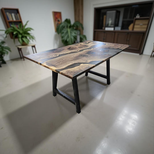 Custom Live Edge River Tables
