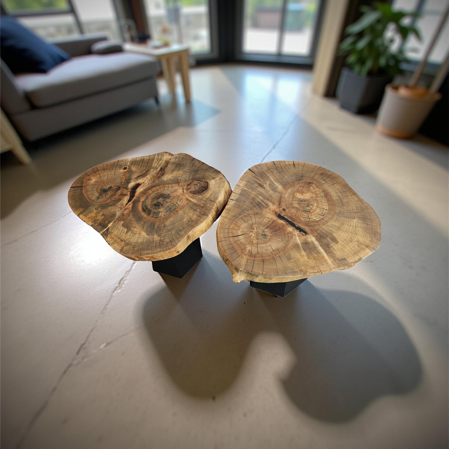 Spalted Maple End Tables