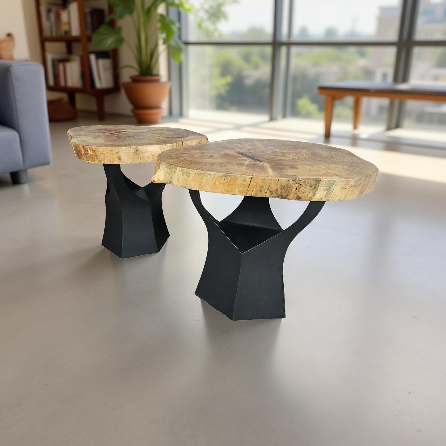 Spalted Maple End Tables