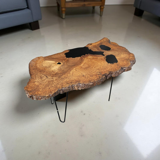 Teak Burl Coffee Table