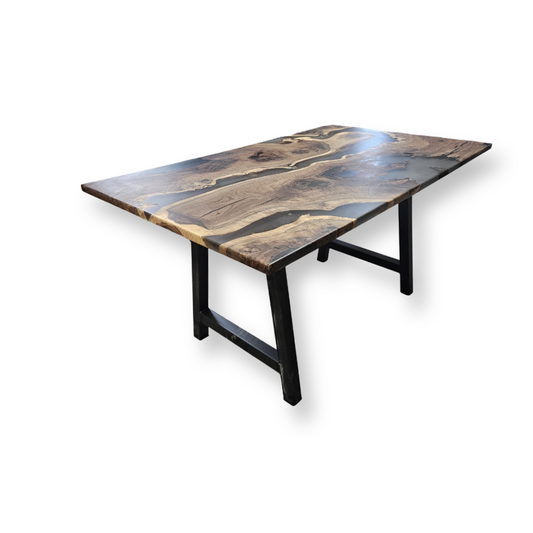 Black Walnut River Table "PLEASE CONTACT TO DISCUSS CUSTOM TABLES"