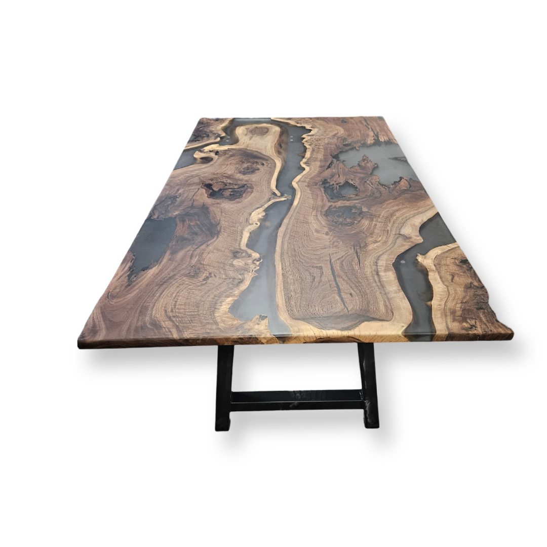 Black Walnut River Table "PLEASE CONTACT TO DISCUSS CUSTOM TABLES"