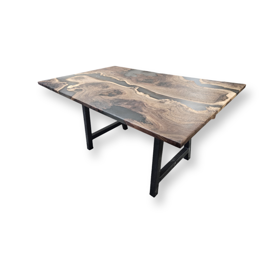 Black Walnut River Table "PLEASE CONTACT TO DISCUSS CUSTOM TABLES"