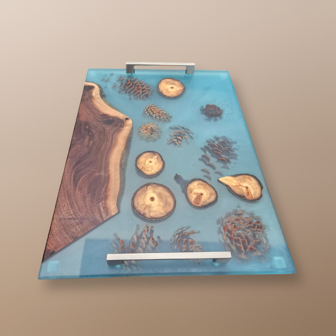 Pinecone Cookie Serving Tray