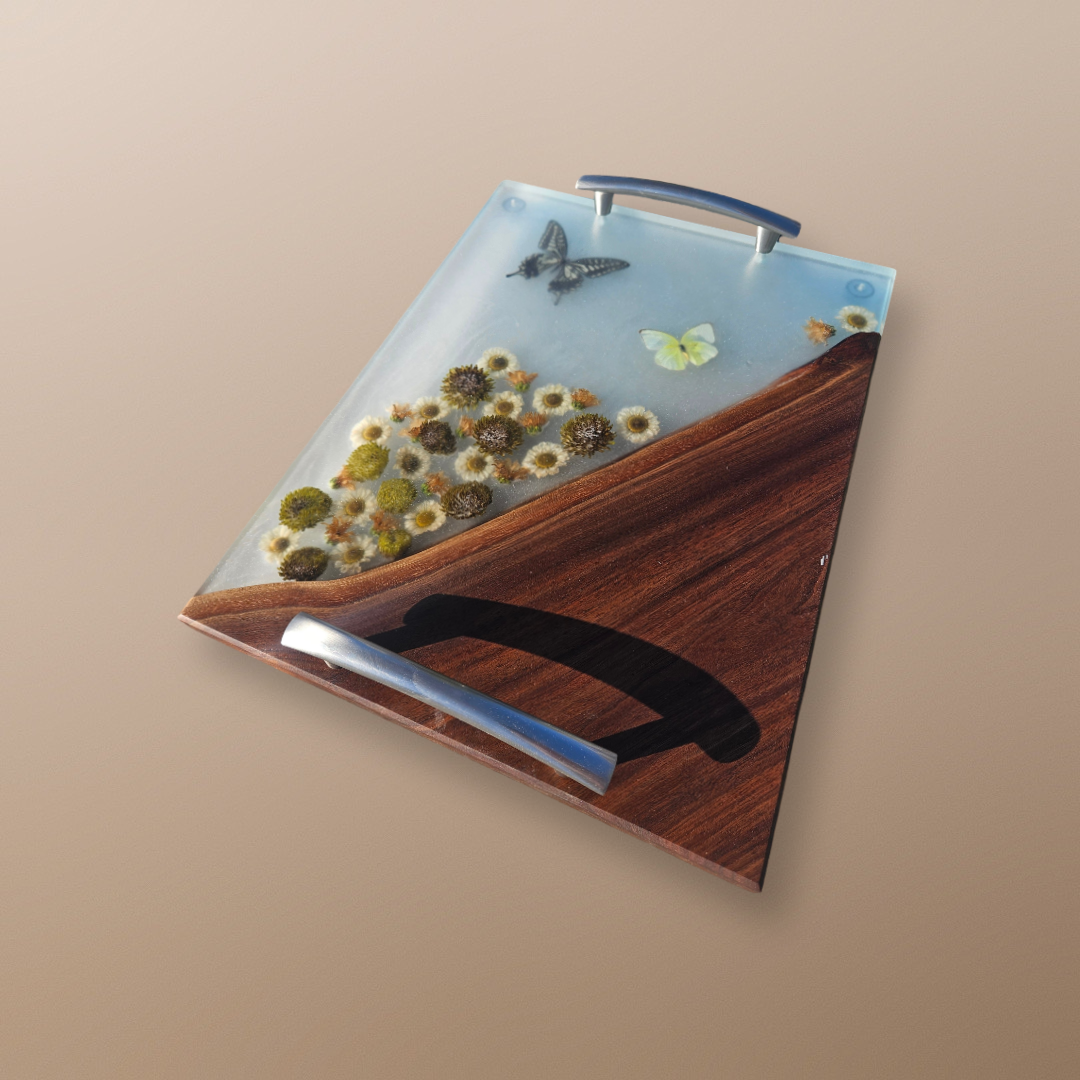 Butterfly Excursion Serving Tray