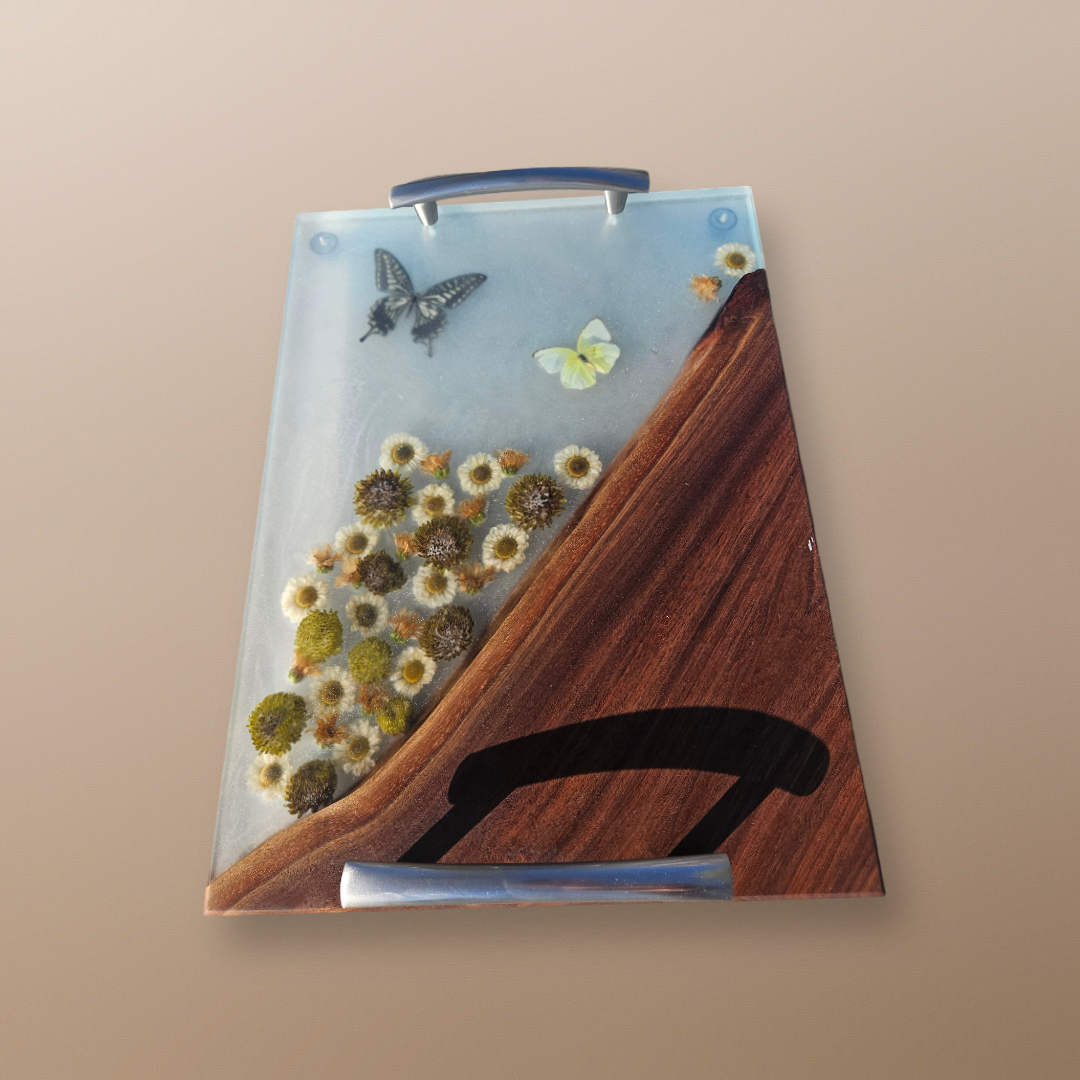 Butterfly Excursion Serving Tray