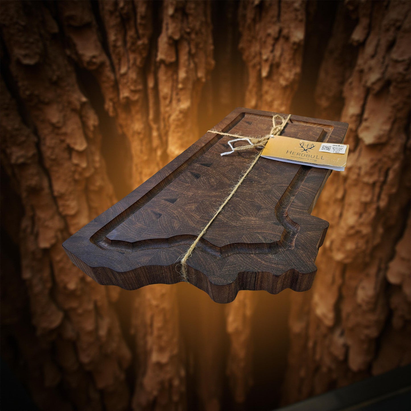 Montana Shaped Butcher Block