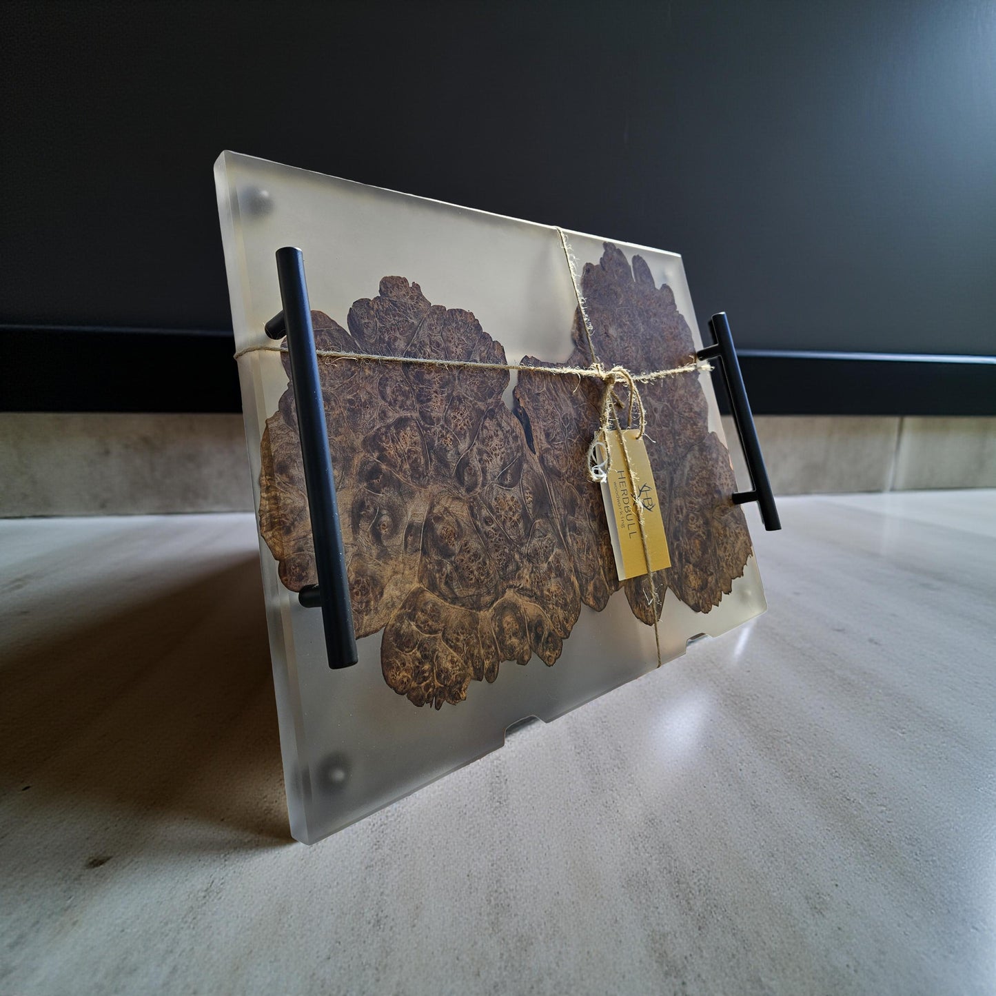 Maple Burl Epoxy Serving Tray