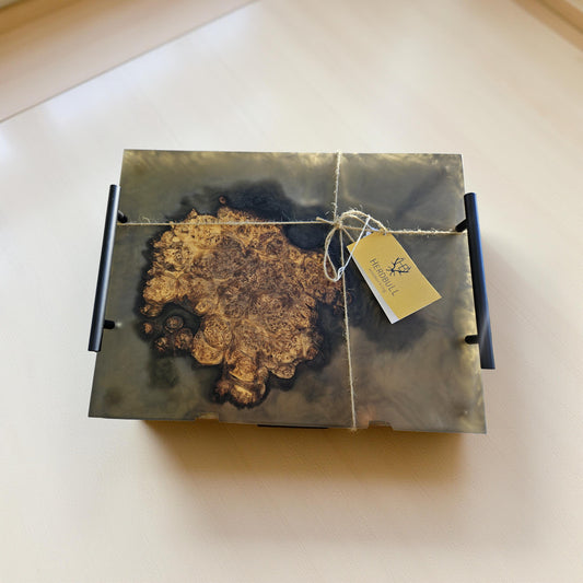 Maple Burl Epoxy Serving Tray