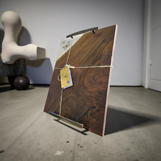 Black Walnut Butterfly Serving Tray